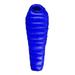 Lightweight Outdoors Mummy Down Sleeping Bag Camping Hiking Backpacking Waterproof The Sleep Bag with Compression Sack Blue 400g 210x80cm