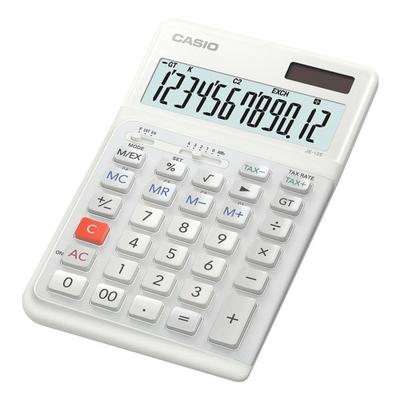 CASIO Tischrechner »JE-12E-WE« weiß, 11.1x17.8x2.4 cm
