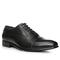 Prime Shoes Prime Shoes Herren Glattleder schwarz, 9 1/2