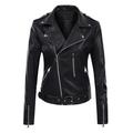 ZIZOCWA Women Vest Long Coats For Women With Hood Womens Long Sleeve Leather Jacket Motorcycle Leather Jacket Pu Leather Jacket Fashion Womens Jacketcoat Womens Zippe Wool Jacket