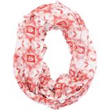 Women's ZooZatz Indiana Hoosiers Tie-Dye Infinity Scarf