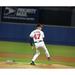 Tom Glavine Atlanta Braves Unsigned Pitches During Game Six of the 1995 World Series vs. Cleveland Indians Photograph