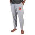 Men's Concepts Sport Gray Denver Broncos Throwback Logo Mainstream Cuffed Terry Pants