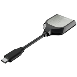SanDisk Extreme PRO Kartenleser USB 3.2 Gen 1 (3.1 Gen 1) Type-C Schwarz, Silber Image