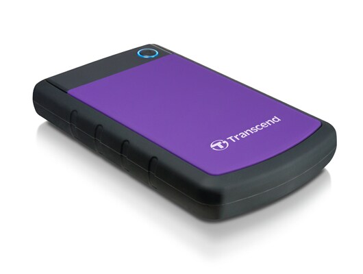 Transcend StoreJet 25H3P (USB 3.0), 2TB Externe Festplatte 2000 GB Schwarz, Violett Image