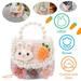 CNKOO Kids Purse for Little Girls Toddlers Wallet Crossbody Bag Toddler Mini Cute Princess Handbags Shoulder Messenger Bag Toys Gifts-Dress Up Jewelry Pretend Play Tote With Gold Chain Strap