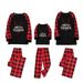 Christmas Pajamas for Family Clearance Family Pajamas Sets Matching Family Christmas Pajamas Sets Family Matching Christmas Pajamas Set Long Sleeve Top and Pants Pjs Christmas Pajamas Clearance Cheap