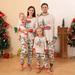 Sunisery Christmas Family Matching Pajamas Set Christmas Tree Car Pajamas Baby Kids Women