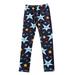 TAIAOJING Kids Girls Baby Autumn Pants Clothing Trousers Printed Spring Children Leggings Clothes Plus Slim Pants Sweet Girls Pants Fall Outfit 7-8 Years