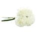 VerPetridure Simulation Flower Peony Bouquet Gf14921B Crescent White Artificial Silk Fake Flowers Peony Floral Wedding Bouquet Bridal Hydrangea F