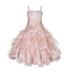 Ekidsbridal Rhinestone Organza Layers Flower Girl Dress Princess Dresses Special Occasion Dresses Pageant Dresses Ballroom Gown Toddler Girl Dresses Easter Summer Dresses Birthday Girl Dress 164S