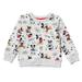 Disney Mickey Mouse Minnie Toddler Girls Pullover Sweatshirt Infant to Big Kid