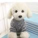 Pet Classic Outfit Puppy Warm Coat Cute Woolen Doggie Winter Sweater