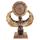 Goddess Isis Grand-Scale Egyptian Clock Statue