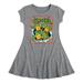Teenage Mutant Ninja Turtles - Ripping Out Of Shirt - Girls Fit And Flare Cap Sleeve Dress