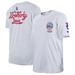 "Men's New Era White Philadelphia 76ers 2022/23 City Edition Elite Pack T-Shirt"