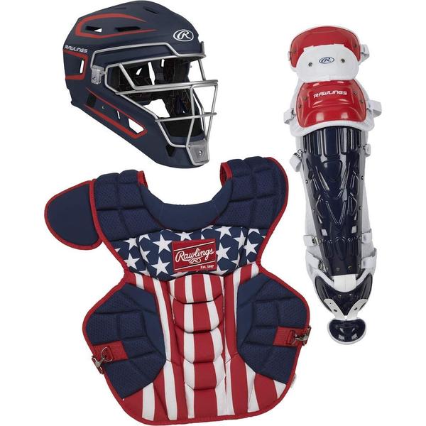 rawlings-velo-2.0-youth-baseball-catchers-set---ages-under-12-navy-scarlet-white/