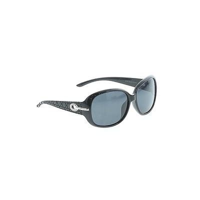 Sunglass Hut Sunglasses: Black Solid Accessories