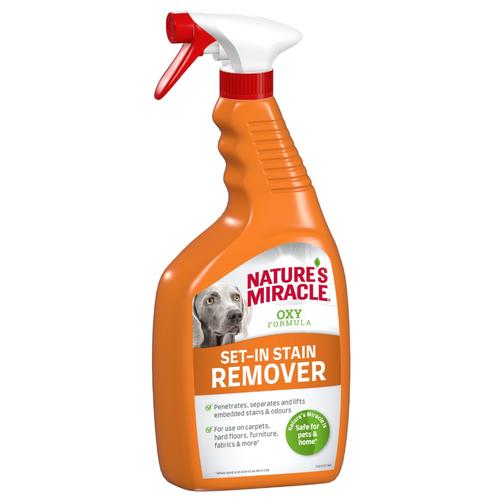 2x709ml Nature's Miracle Hunde Set-In Flecken- und Geruchsentferner