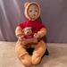Disney Other | Ashton Drake Galleries Porcelain Winnie The Pooh Doll - You Need A Hug Pooh | Color: Gold/Red | Size: Os