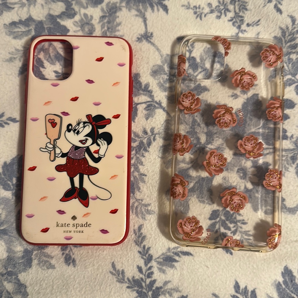 Kate Spade Cell Phones & Accessories | Kate Spade & Coach Iphone 11 Pro Max Phone Case | Color: White | Size: Os