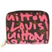 Louis Vuitton Bags | Authentic Louis Vuitton Zippy Coin Purse Monogram Graffiti Leather Brown | Color: Brown/Pink | Size: W 4.3 X H 3.3 X D 0 " (Approx.)