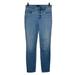 J. Crew Jeans | J.Crew Jeans Womens Button Fly Light Wash Blue Denim Skinny Jeans Size 26 | Color: Blue | Size: 26