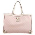 Gucci Bags | Gucci | Pink/White Gg Canvas Abbey D-Ring Tote Bag | Color: Pink/White | Size: Os