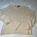 Polo By Ralph Lauren Sweaters | Mens Polo Ralph Lauren Hand Knit Crew Neck Sweater Beige Size Xxlarge | Color: Tan | Size: Xxl