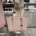 Michael Kors Bags | Michael Kors Jet Set Travel Lg Top Zip Shoulder Tote Saffiano Leather Pwdr Blush | Color: Gold/Pink | Size: Large