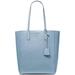 Michael Kors Bags | Michael Kors Women's Sinclair Large North South Leather Shopper Tote Bag | Color: Blue | Size: Large
