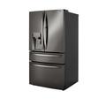 LG 36" Counter Depth French Door Refrigerator 23 cu. ft. Smart Refrigerator, Stainless Steel in Black | 69.125 H x 35.75 W x 28.875 D in | Wayfair