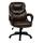 Office Star Products - Faux Leather Manager's Chair - Chocolate