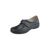 Klettschuh NATURAL FEET "Kletter Orb", Damen, Gr. 36, schwarz (schwarz, schwarz), Rindsleder, Synthetik, casual, Schuhe Klettschuh Slipper, aus echtem Leder