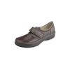 Klettschuh NATURAL FEET "Kletter Orb", Damen, Gr. 39, braun, Rindsleder, Synthetik, casual, Schuhe Klettschuh Slipper, aus echtem Leder