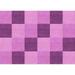 Ahgly Company Machine Washable Indoor Rectangle Transitional Violet Purple Area Rugs 5 x 8