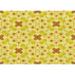 Ahgly Company Machine Washable Indoor Rectangle Transitional Yellow Area Rugs 2 x 4