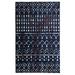 Furnish My Place Moroccan Style Rug - 5 ft. x 8 ft. Navy Rug with Transitional Design