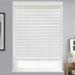 MOOD Custom Faux Wood Blinds | 31 Inch Blinds for Windows | 31 Inches Wide x 36 Inch Tall | 2 Inch Cordless Blackout Venetian Shade for Interior Windows and Doors | Luxe White | 31 W x 36 H