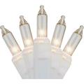 J Hofert Multi 100-Bulb Mini Incandescent String Light Set with White Wire