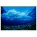 Great BIG Canvas | Hawaii Underwater View Of Wave Breaking Over Coral Reef Art Print - 48x32