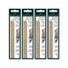 Faber-Castell Perfection Eraser Pencils 4/Pack (23445-PK4)