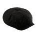 Pgeraug Berets & Easy Traditional Solid News Flat Cap Casual Golf Cabbie Hats for Women Black