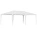 Anself Party Tent Outdoor Gazebo Canopy PE Roof Iron Frame Sun Shade Shelter White for Patio Wedding Shows BBQ Camping Festival Events 19.7ft x 13.1ft x 8.9ft (L x W x H)