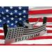 Hitch Mounted Flagpole Holder Three Place American Flag with Eagle Freedom Fits 2 x 2 Receiver Hitches