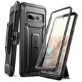 SUPCASE Unicorn Beetle Pro Series Case for Google Pixel 7 Pro (2022 Release) Full-Body Rugged Belt-Clip & Kickstand Case with Built-in Screen Protector (Black)