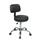 Black Vinyl Drafting Stool