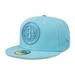 Men's New Era Blue Brooklyn Nets Color Pack Foam 59FIFTY Fitted Hat