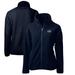 Women's Cutter & Buck Navy Old Dominion Monarchs Cascade Eco Sherpa Full-Zip Fleece Jacket