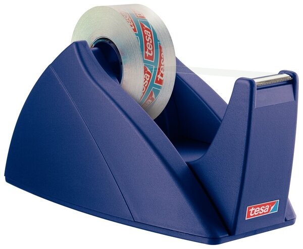 Tesa Tischabroller Easy Cut® für Klebfilm, rot-blau, 19 mm x 33 m Image